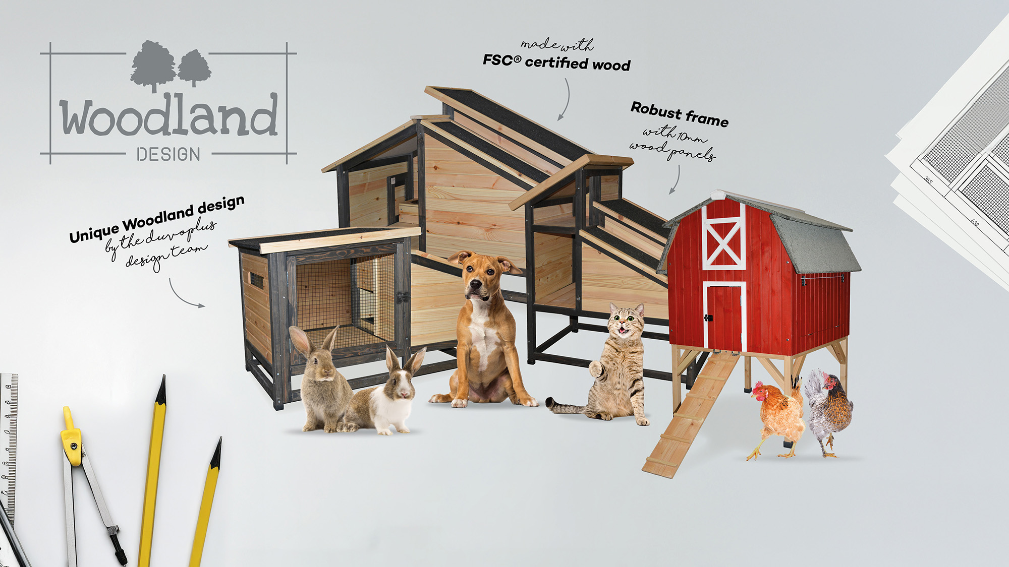 Neu: Woodland Design – Nachhaltigkeit und Qualität für jedes Haustier